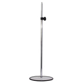 full silver chrome round stand